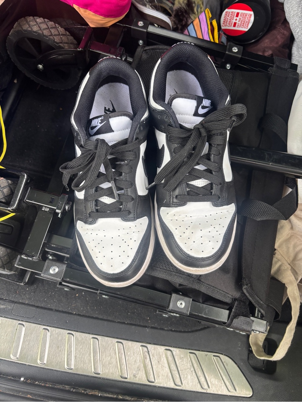 Nike Black & White Low-Top Sneakers